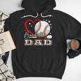Baseball Dad Family Matching Cute Baseball Lover Men Hoodie