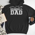 Baseball Dad Father Son Proud Daddy Love Baseball Men Hoodie