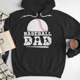 Baseball Dad Father Sport Fan Men Hoodie