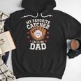 Baseball Dad Father's Day Catcher Men Men Hoodie Baseball Dad Father's Day Catcher Men Men Hoodie