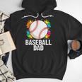Baseball Dad Fathers Day For Daddy Papa Father Men Hoodie Baseball Dad Fathers Day For Daddy Papa Father Men Hoodie