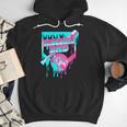 Baseball Dad Home Plate Ice Cream Drip Father's Day Men Hoodie