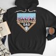 Baseball Dad Ice Cream Drip Fathers Day Men Hoodie Baseball Dad Ice Cream Drip Fathers Day Men Hoodie
