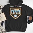 Baseball Dad Ice Cream Drip Home Plate Bat Cool Fathers Day Men Hoodie Baseball Dad Ice Cream Drip Home Plate Bat Cool Fathers Day Men Hoodie