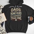 Baseball Dad Men Dads Hit Home Runs In More Ways Than One Men Hoodie