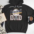 Baseball Dad Player Cool Retro Sports Fan Father's Day Men Hoodie Baseball Dad Player Cool Retro Sports Fan Father's Day Men Hoodie