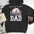 Baseball Dad Baseball Player Game Day Father's Day Men Hoodie Baseball Dad Baseball Player Game Day Father's Day Men Hoodie
