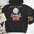 Baseball Dad Quote Father's Day Sports Men Hoodie Baseball Dad Quote Father's Day Sports Men Hoodie