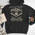 Baseball Dad Regular Dad Only Cooler Father's Day Baseball Men Hoodie Baseball Dad Regular Dad Only Cooler Father's Day Baseball Men Hoodie