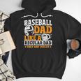 Baseball Dad Like a Regular Dad Only Way Cooler Men Hoodie