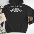 Baseball Dad School Sports Baseball Fan Father's Day Men Hoodie
