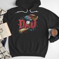 Baseball Dad Sport Fan Father Men Baseball Fathers Day Men Hoodie