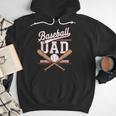 Baseball Dad Sports Lover Father's Day Father In Law Men Hoodie