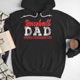 Baseball Dad Most Stressful Position On The Team Player Men Hoodie