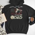 Baseball Dad US Flag For Dad Men Patriotic Fathers Day Men Hoodie Baseball Dad US Flag For Dad Men Patriotic Fathers Day Men Hoodie