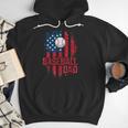 Baseball Dad USA American Flag 4th Of July Men Hoodie Baseball Dad USA American Flag 4th Of July Men Hoodie
