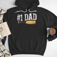 Baseball Player Dad Papa Number One Baseball Dad Fathers Day Men Hoodie Baseball Player Dad Papa Number One Baseball Dad Fathers Day Men Hoodie