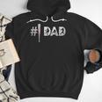 Baseball Player Number One Baseball Dad Father's Day Men Hoodie
