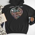 Best Baseball Dad Ever Heart Men Hoodie