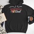 Cheer Baseball Dad My Favorite Cheerleader Calls Me Dad Red Men Hoodie