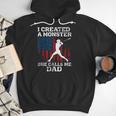 I Created Monster She Calls Me Dad Baseball Dad Men Hoodie I Created Monster She Calls Me Dad Baseball Dad Men Hoodie