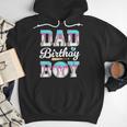 Ice Cream Baseball Dad Birthday Boy Drip Bat Sweet Baseball Men Hoodie