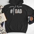 Number One Baseball Dad For Father's Day Daddy Coach Men Hoodie Number One Baseball Dad For Father's Day Daddy Coach Men Hoodie