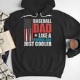 Patriotic Baseball Dad Father's Day American Flag Men Hoodie Patriotic Baseball Dad Father's Day American Flag Men Hoodie