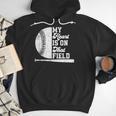 Proud Baseball Dad Fan My Heart Is On That Baseball Field Men Hoodie Proud Baseball Dad Fan My Heart Is On That Baseball Field Men Hoodie