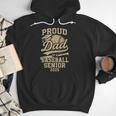 Proud Dad Of A Baseball 2025 Senior Vintage Baseball Dad Men Hoodie Proud Dad Of A Baseball 2025 Senior Vintage Baseball Dad Men Hoodie
