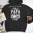 Proud Papa Of A 2025 Senior Graduate Baseball Dad Men Hoodie