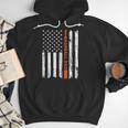 Retro Baseball Dad American Flag Father's Day 4th Of July Men Hoodie Retro Baseball Dad American Flag Father's Day 4th Of July Men Hoodie