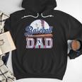 Retro Baseball Dad Game Day Sport Dad Father's Day Men Hoodie Retro Baseball Dad Game Day Sport Dad Father's Day Men Hoodie