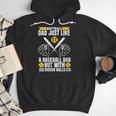 Softball Dad Like a Baseball Dad With Bigger Balls Softball Men Hoodie Softball Dad Like a Baseball Dad With Bigger Balls Softball Men Hoodie