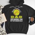 Softball Dad Like A Baseball Dad Softball Father's Day Men Hoodie Softball Dad Like A Baseball Dad Softball Father's Day Men Hoodie
