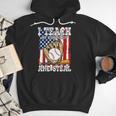 I Teach My Kids To Hit And Steal Baseball Dad American Flag Men Hoodie I Teach My Kids To Hit And Steal Baseball Dad American Flag Men Hoodie