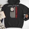 Vintage Baseball DAD American Flag Fathers Day 4th Of July Men Hoodie Vintage Baseball DAD American Flag Fathers Day 4th Of July Men Hoodie