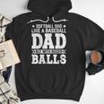 Vintage Softball Dad Like A Baseball Dad Fathers Day Men Hoodie Vintage Softball Dad Like A Baseball Dad Fathers Day Men Hoodie