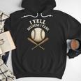 I Yell Because I Care Baseball Dad Coach Men Hoodie