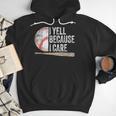 I Yell Because I Care Baseball Fan Humor Baseball Dads Men Hoodie I Yell Because I Care Baseball Fan Humor Baseball Dads Men Hoodie