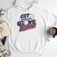 Baseball Dad Coach Training Saying Get Your Glove Down Premium Men Hoodie Baseball Dad Coach Training Saying Get Your Glove Down Premium Men Hoodie