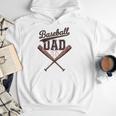Baseball Dad Father's Day Baseball Daddy Game Day Toddlers Men Hoodie Baseball Dad Father's Day Baseball Daddy Game Day Toddlers Men Hoodie