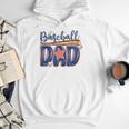 Baseball Dad Game Day Fathers Day Men Hoodie