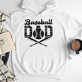 Baseball Dad Happy Fathers Day For Men Wife Daughter Son Men Hoodie Baseball Dad Happy Fathers Day For Men Wife Daughter Son Men Hoodie