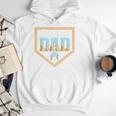 Baseball Dad Ice Cream Drip Home Plate Cool Fathers Day Premium Men Hoodie Baseball Dad Ice Cream Drip Home Plate Cool Fathers Day Premium Men Hoodie