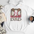 Baseball Dad Leopard Proud Ball Dad Game Day Men Hoodie Baseball Dad Leopard Proud Ball Dad Game Day Men Hoodie