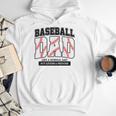 Baseball Dad Like Normal Dad But Louder Prouder Father Day Men Hoodie