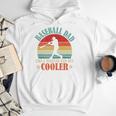 Baseball Dad Like A Regular Dad But Cooler Father's Day Premium Men Hoodie Baseball Dad Like A Regular Dad But Cooler Father's Day Premium Men Hoodie
