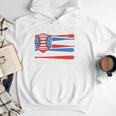 Best Dad Coach Ever Baseball Dad American Flag 4th Of July Premium Men Hoodie Best Dad Coach Ever Baseball Dad American Flag 4th Of July Premium Men Hoodie