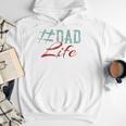 Dad Life Softball Baseball Daddy Sports Father’s Day Premium Men Hoodie